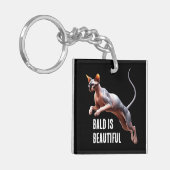 オオハゲが美しい キーホルダー (正面左)