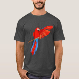 オオハシルリコンゴウインコ Tシャツ