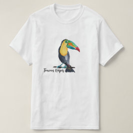 オオハシ キーパー 水彩イラスト Tシャツ