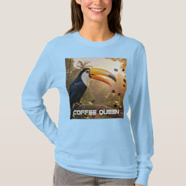 オオハシ - コーヒークイーン Tシャツ
