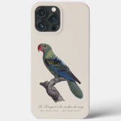 オオハナショウゴインコ、Tanygnathus Megalorynchos Case-Mate iPhoneケース (裏面)