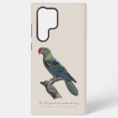 オオハナショウゴインコ、Tanygnathus Megalorynchos Samsung Galaxyケース (裏面)