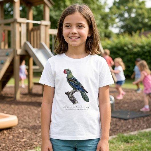 オオハナショウゴインコ、Tanygnathus Megalorynchos Tシャツ