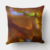 オオパールの虹色 クッション (裏面)