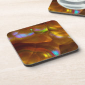 オオパールの虹色 コースター (左側)