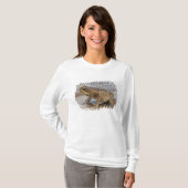 オオヒキガエル Rhinella marina (旧 Bufo属) Tシャツ (正面フル)