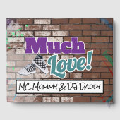 オオベビーベビー-ヒップホップジェンダーリビールゲストブック ゲストブック (裏面)