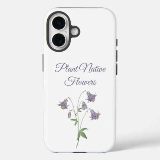 オオミチグサ(ヨーロッパ原産) Case-Mate iPhoneケース (裏面)