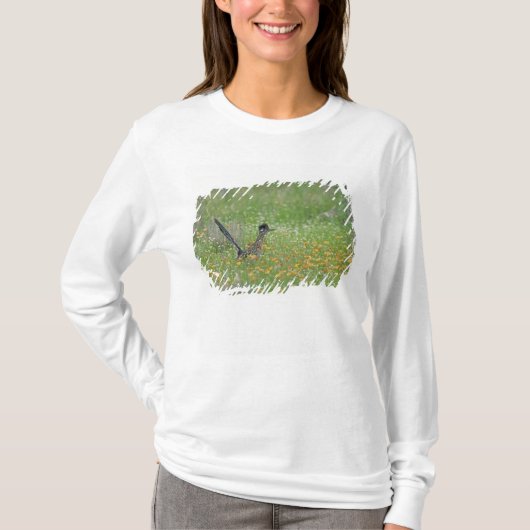 オオミチバシリ (Geococcyx) Tシャツ (正面)