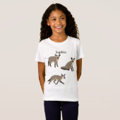 オオミミギツネ Tシャツ (正面フル)