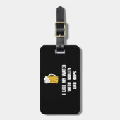 オオムギのホツプ ラゲッジタグ (正面縦)