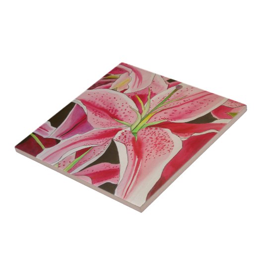 オオムギ花 タイル (側面)