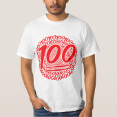 オオムネ100 Tシャツ (正面)