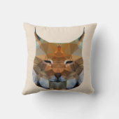 オオヤマネコのクッション クッション (裏面)