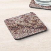 オオヤマネコの毛皮 コースター (左側)