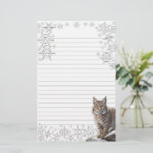 オオヤマネコ文房具 便箋 (スタンド正面)