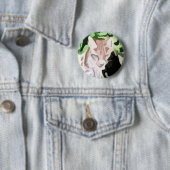 オオヤマネコ猫の絵画 缶バッジ (インサイチュ)