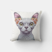 オオヤマネコ クッション (正面)