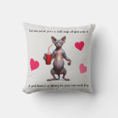 オオヤマネコ クッション (正面)