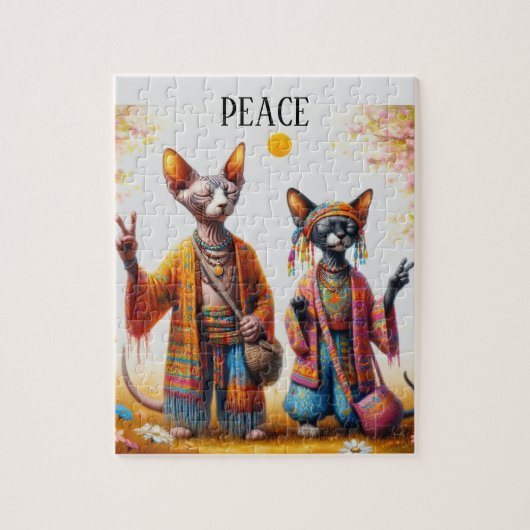 オオヤマネコ ジグソーパズル (縦)