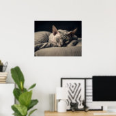 オオヤマネコ ポスター (ホームオフィス)