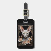 オオヤマネコ ラゲッジタグ (正面縦)