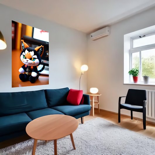 オオヤマネコ | AI Art ポスター