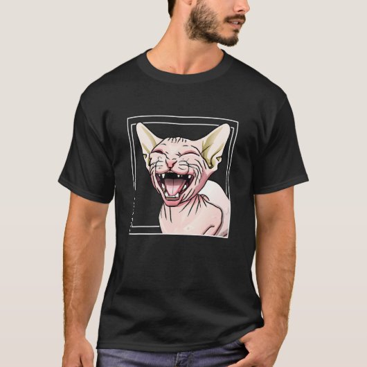 オオヤマネコ Tシャツ (正面)
