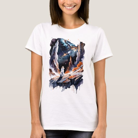 オオヤマネコ Tシャツ (正面)
