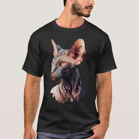 オオヤマネコ Tシャツ (正面)