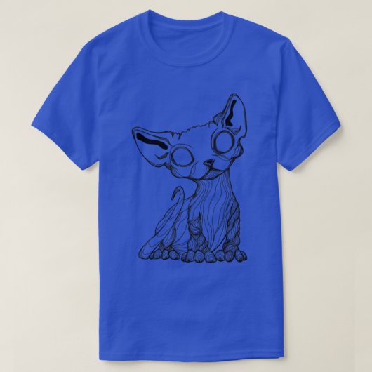 オオヤマネコ Tシャツ (デザイン正面)