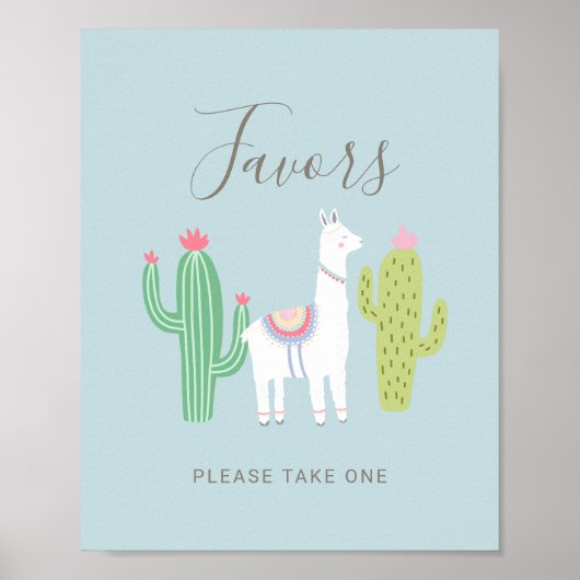 オオララマ赤ちゃんシャワーかわいい好意サイン ポスター (正面)