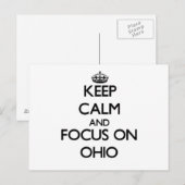 オオ保ハイオに集中 ポストカード (正面/裏面)