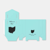 オオ結婚ハイオ州のオファービーボックスへようこそ,州マップ フェイバーボックス (折り畳みなし)