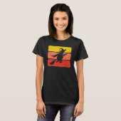 オオYes実は私はスティックを運転できる Tシャツ (正面フル)