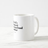 オカイエストホームスクール先生 コーヒーマグカップ (正面右)