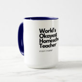 オカイエストホームスクール先生 マグカップ (正面左)