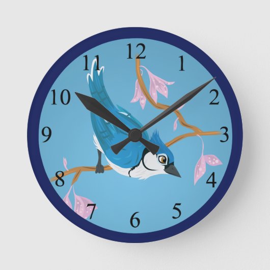 オカケス ラウンド壁時計 (正面)