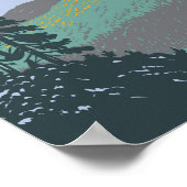 オカノガンWenatchee国立森林ワシントン ポスター (角)