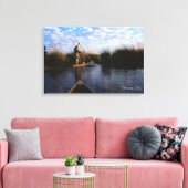 オカバンゴデルタ キャンバスプリント (インサイチュ (リビング))