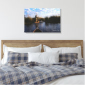 オカバンゴデルタ キャンバスプリント (インサイチュ (寝室))