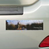 オカバンゴデルタ バンパーステッカー (車上)