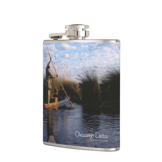 オカバンゴデルタ フラスク (左)