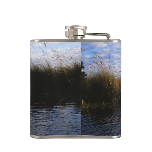 オカバンゴデルタ フラスク (裏面)