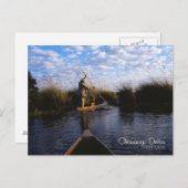 オカバンゴデルタ ポストカード (正面/裏面)