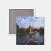 オカバンゴデルタ マグネット (正面/裏面)