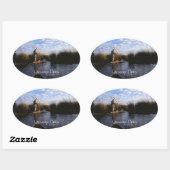 オカバンゴデルタ 楕円形シール (シート)