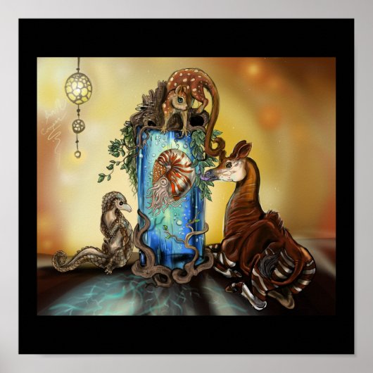 オカピと踊り ポスター (正面)