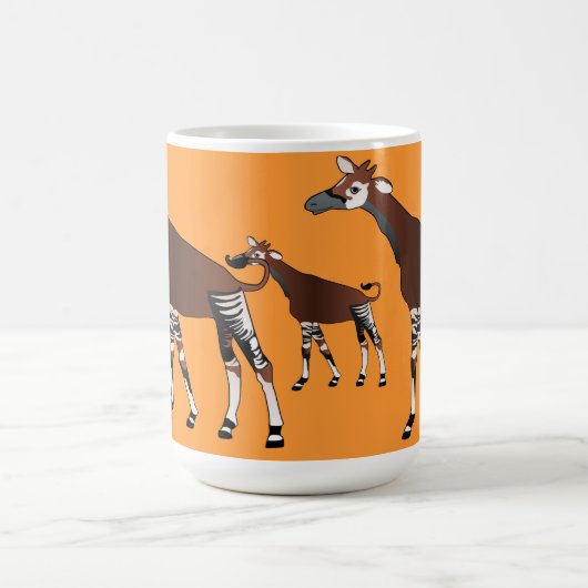 オカピのマグ コーヒーマグカップ (中央)