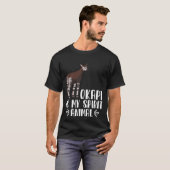 オカピは私の霊獣 Tシャツ (正面フル)